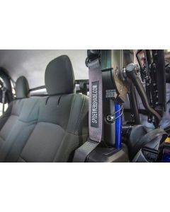 SPIDERWEBSHADE SEATBELT SILENCE JL GRY