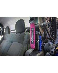 SPIDERWEBSHADE SEATBELT SILENCE JL PNK
