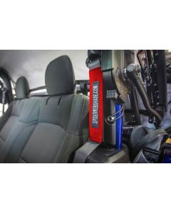 SPIDERWEBSHADE SEATBELT SILENCE JL RED