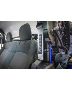 SPIDERWEBSHADE SEATBELT SILENCE JL WHT