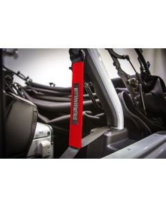 SPIDERWEBSHADE SEATBELT SILENCE JLU RED