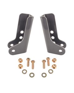 Synergy Manufacturing 8874-01 Rear Lower Shock Relocation Brackets for 18-20 Jeep Wrangler JL