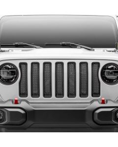 T-Rex 44493 Sport Polished Stainless Steel Mesh Grille  for 18-19 Jeep Wrangler JL