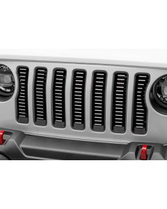 T-Rex 6204933 Billet Tubular 1-Pc Brushed Aluminum Grille  for 18-19 Jeep Wrangler JL