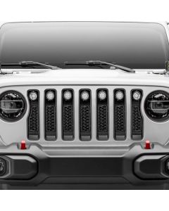 T-Rex Z314931 ZROADS Series Black Mesh Grille with LED Lights for 18-19 Jeep Wrangler JL