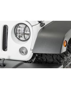 TACTIK  Euro Style Headlight Guards for 07-18 Jeep Wrangler JK