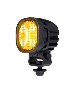 0606 Amber, 12V, Wide Symmetric with harness