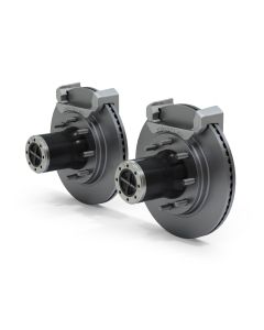 Teraflex  Front Full Float 8-Lug Locking Hub Conversion Kit with Rotors for 07-18 Jeep Wrangler JK