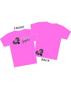 POISON SPYDER PINK HEART T YOUTH SMALL
