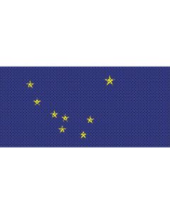 UTS JL ALASKA FLAG GRILL INSERT WITH TRAIL CAMERA