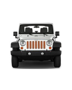 UTS JL AMBER FIRE PEARL GRILL INSERT WITH TRAIL CAMERA