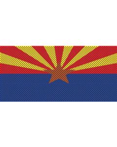 UTS JK ARIZONA FLAG GRILL INSERT