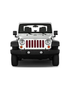 UTS JK DEEP CHERRY RED GRILL INSERT