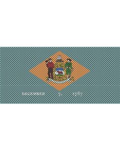 UTS JK DELAWARE FLAG GRILL INSERT