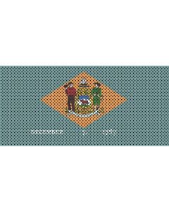 UTS JL DELAWARE FLAG GRILL INSERT WITH TRAIL CAMERA