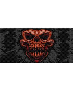 UTS JL DEMON FACE GRILL INSERT WITH TRAIL CAMERA