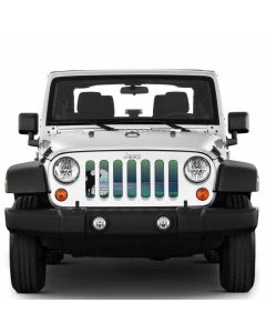 Under The Sun Inserts  Endless Summer Grille Insert for 07-18 Jeep Wrangler JK