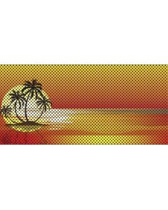 UTS JK END SUM ORANGE PALM TREE INSERT