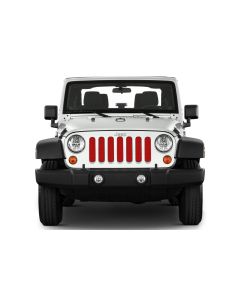 UTS JK FLAME RED GRILL INSERT