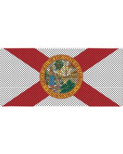 UTS JK FLORIDA FLAG GRILL INSERT