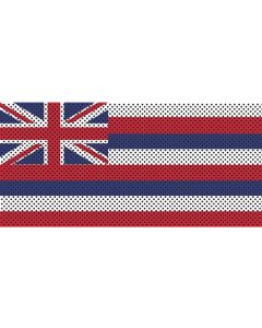 UTS JK HAWAII FLAG GRILL INSERT