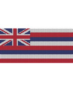 UTS JK HAWAII FLAG GRILL INSERT