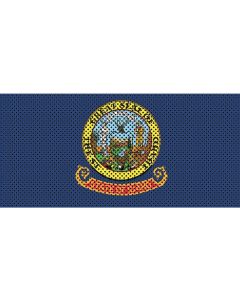 UTS JL IDAHO FLAG GRILL INSERT WITH TRAIL CAMERA