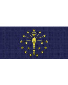UTS JK INDIANA FLAG GRILL INSERT
