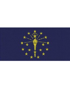 UTS JK INDIANA FLAG GRILL INSERT