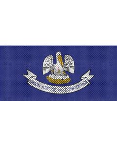 UTS JK LOUISIANA FLAG GRILL INSERT