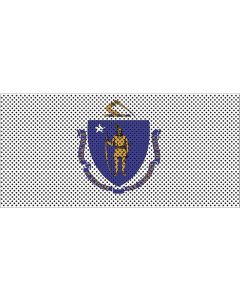 UTS JK MASSACHUSETTS FLAG GRILL INSERT