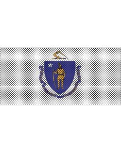 UTS JK MASSACHUSETTS FLAG GRILL INSERT