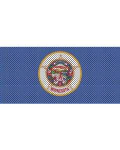 UTS JK MINNESOTA FLAG GRILL INSERT