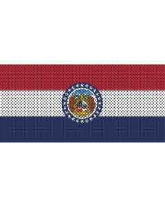 UTS JK MISSOURI FLAG GRILL INSERT