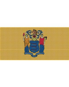 UTS JK NEW JERSEY FLAG GRILL INSERT