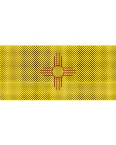 UTS JK NEW MEXICO FLAG GRILL INSERT