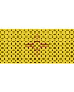 UTS JK NEW MEXICO FLAG GRILL INSERT