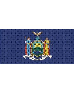 UTS JK NEW YORK FLAG GRILL INSERT