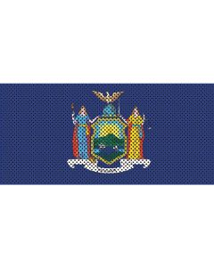 UTS JK NEW YORK FLAG GRILL INSERT