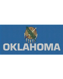 UTS JK OKLAHOMA FLAG GRILL INSERT