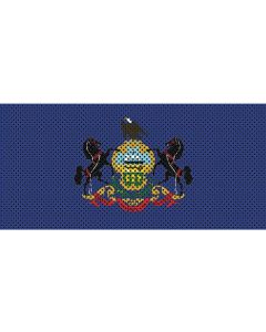 UTS JK PENNSYLVANIA FLAG GRILL INSERT