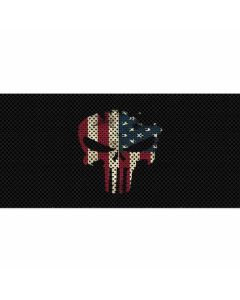 UTS JL PUNISHER OLD GLORY GRILL INSERT WITH TRAIL CAMERA