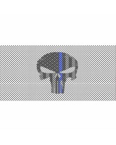 UTS JK PUNISHER THIN BLUE LINE INSERT