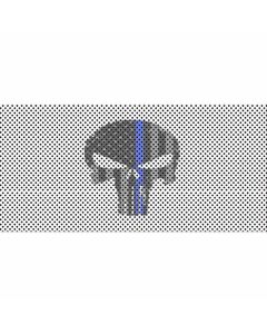 UTS JL PUNISHER THIN BLUE LINE INSERT