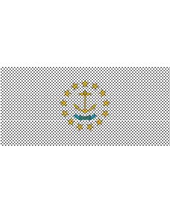 UTS JK RHODE ISLAND FLAG GRILL INSERT