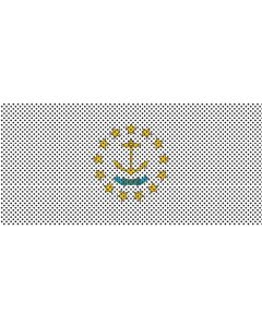 UTS JK RHODE ISLAND FLAG GRILL INSERT