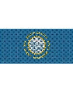 UTS JK SOUTH DAKOTA FLAG GRILL INSERT