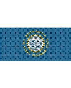 UTS JK SOUTH DAKOTA FLAG GRILL INSERT