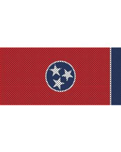 UTS JK TENNESSEE FLAG GRILL INSERT