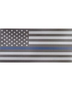 UTS JK THIN BLUE LINE GRILL INSERT
